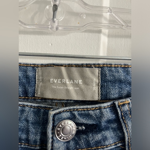 Everlane Super Straight Jean | Size 29 - Picture 4 of 4